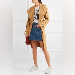 Madewell Denim Mini Skirt with Front Pockets